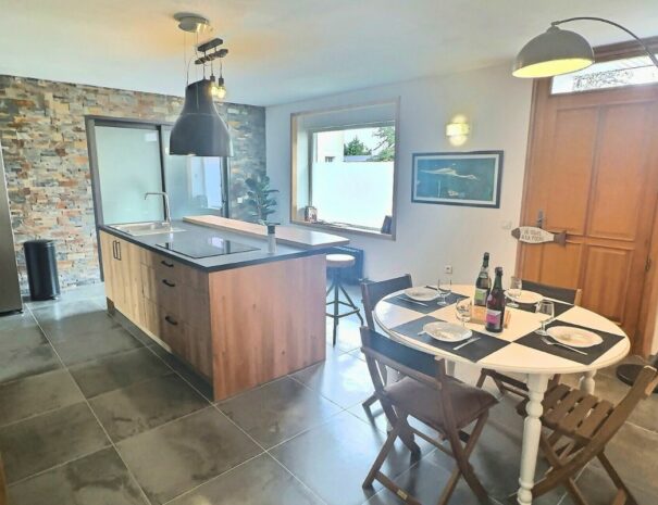 Cuisine avec ilot central